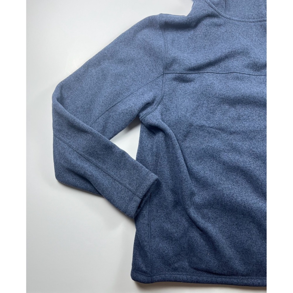 The North Face Gordon Lyons Full Zip Hoodie Mens Large Blue Fleece Jacket - Picture 3 of 12